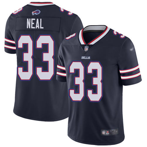 Men Buffalo Bills #33 Siran Neal Limited Navy Blue Inverted Legend NFL Jersey->youth nfl jersey->Youth Jersey